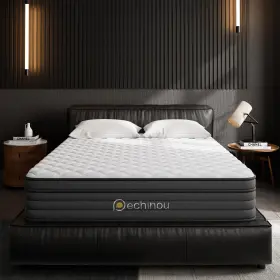 671891570332 PECHINOU Queen Mattress Mattresses Memory Foam