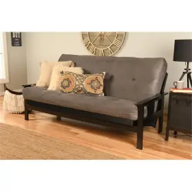 PR-4753-2426921 PEMBERLY ROW Foam Futon Mattress Suede Frame
