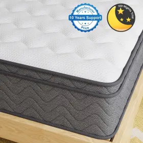 741365267645 PHYAIR Queen Mattress Innerspring Hybrid Box Po #3