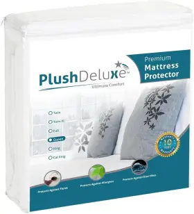 8419 PLUSHDELUXE Queen Mattress Protector