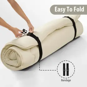 716035320876 PPOLCA Floor Mattress Twin Futon Tatami #3