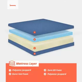 850015319716 PRIMASLEEP Folding Topper Guest Bed Sleepover #2