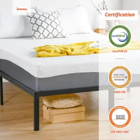 855763008707 PRIMASLEEP Twin Mattress Memory Foam Infused #2