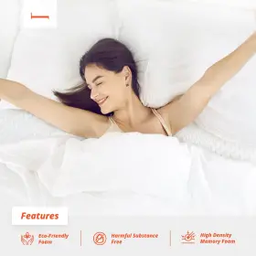 855763008707 PRIMASLEEP Twin Mattress Memory Foam Infused #3