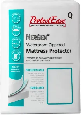 MEFZ3S9 PROTECTEASE Nexgen Waterproof Zippered Mattress Queen