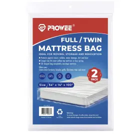 736542509335 PROWEE Twin Mattress Bags Moving Pack