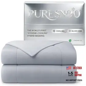 782926894054 PURESNOO Cooling Comforter Infused Blanket Queen