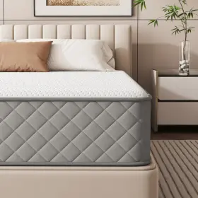 733561448263 PURRJOYS Mattress Hybrid Box Gel Memory Foam Po