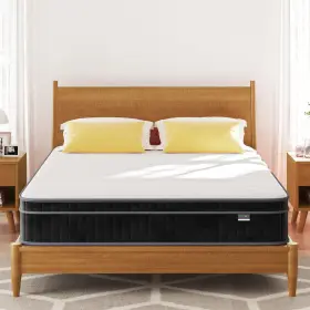 748664190575 PURRJOYS Firm Mattress Cooling Gel Memory Foam