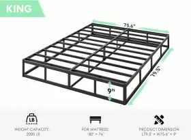 QBS-905 QEROMY King Box Spring High #3