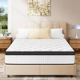 717690236564 QUENSIYE Queen Ultra Hybrid Foam Mattre