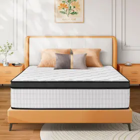 717690236960 QUENSIYE Mattress Ultra Memory Foam Hybrid