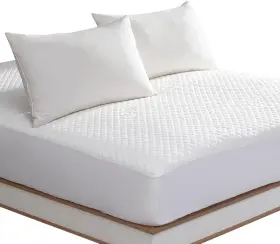 3DBAM1-QUEEN REAKS Waterproof Mattress Protector Fitted Pad