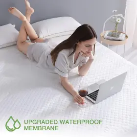 616361134980 REAKS King Waterproof Mattress Protector Rayon #3