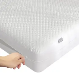 616361135048 REAKS King Mattress Protector Zipper Waterproof