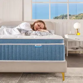 445048477446 RIMENSY Mattress Hybrid Box Gel Memory Foam