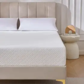 810142984492 ROLANSTAR Twin Mattress Gel Memory Sleep Relief