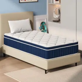 810142984706 ROLANSTAR Twin Mattress Foam Hybrid Independent