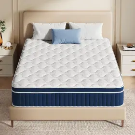 810142984799 ROLANSTAR Mattress Foam Hybrid Independent