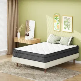 086725707547 ROOMTEC Twin Mattress Gel Memory Foam Hybrid