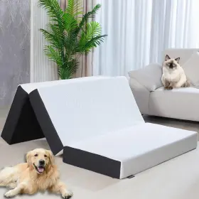 300481415806 ROXZO Folding Mattress Queen Fold Memory Foam