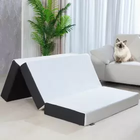 696230924454 ROXZO Memory Foam Folding Mattress Twin