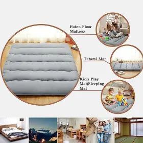 HMTVC3-FM-WAVEGREYF ROYGROW Futon Mattress Floor Wavegrey #3