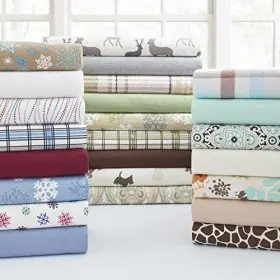 Fpdvt-tt-snowflakes SAFAH Flannel Oversized Duvet Set Twin #3