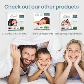52443100000000000 SAFEREST Waterproof King Mattress Protector #3