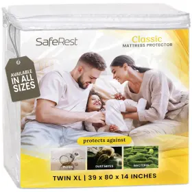 Srt-hok-msply-twxl SAFEREST Waterproof Mattress Protector