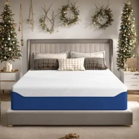 765037798619 SCHOW LIFE Gel Infused Memory Foam Mattress Twin
