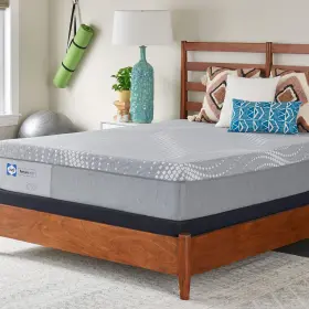 52816832 SEALY Split King Memory Foam Mattress
