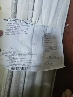 546621 SEALY Double Mattress