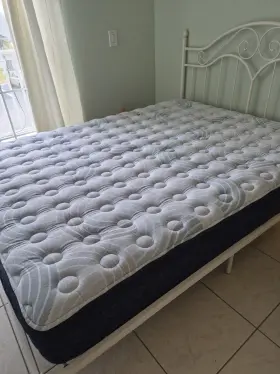 F0011679920 SEALY Frisco Euro Pillow Top Mattress Queen Prime