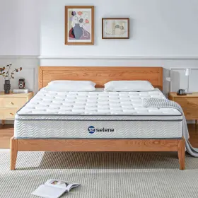 729767961200 SELENE Memory Foam Hybrid Mattress Pocket Spring