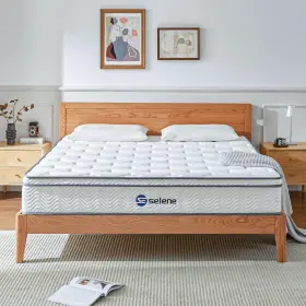 SL-QM-10Q SELENE BEDDING Queen Mattresses Mattress Pocket Fo