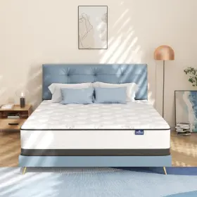 747492976610 SEMIELO Queen Mattress Box Hybrid Me