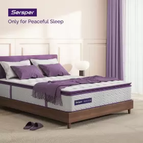 649226999103 SERSPER Memory Foam Hybrid Pillow Top Mattress #2
