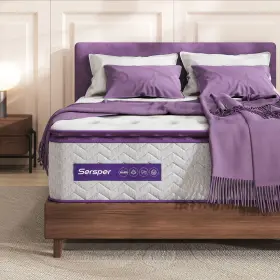 784300610311 SERSPER Memory Foam Hybrid Mattress Queen King