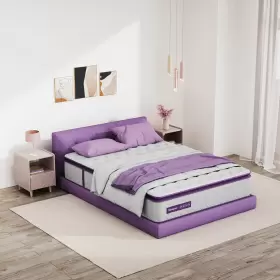 PTB10Q SERSPER Queen Hybrid Memory Foam Mattress Spring Box #2