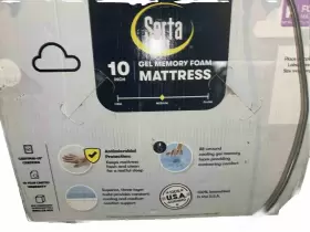227581830 SERTA Cooling Gel Memory Foam Mattress Assembled #2