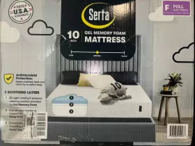 227581830 SERTA Cooling Gel Memory Foam Mattress Assembled #3