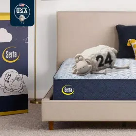500706631-1050 SERTA Sleeptrue Queen Hybrid Mattress Box