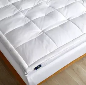 788904802196 SERTA Feather Down Fiber Top Featherbed #2