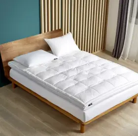 788904802196 SERTA Feather Down Fiber Top Featherbed