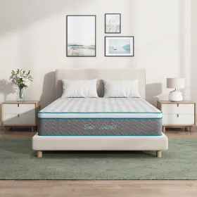 445023172144 SERWEET Queen Mattress Cooling Gel Memory Foam