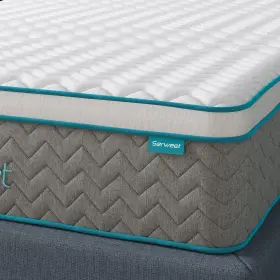 649226999424 SERWEET Memory Foam Hybrid Twin Mattress Pocket