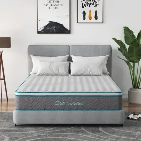 732262249148 SERWEET Memory Foam Hybrid Mattress
