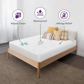 541660809 SHOPBEDDING Waterproof Mattress Protector Queen #3