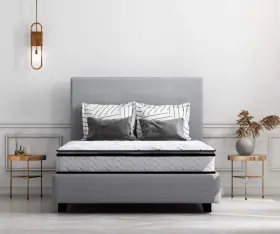 M87431 SIGNATURE DESIGN BY ASHLEY Queen Bonnell Firm Hybrid